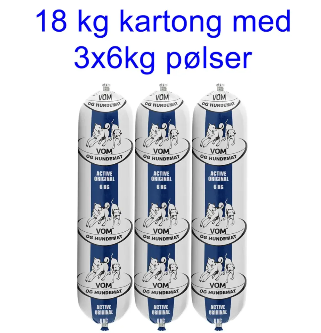 Bilde av VOM Active 18 kg kartong (3x6kg) 